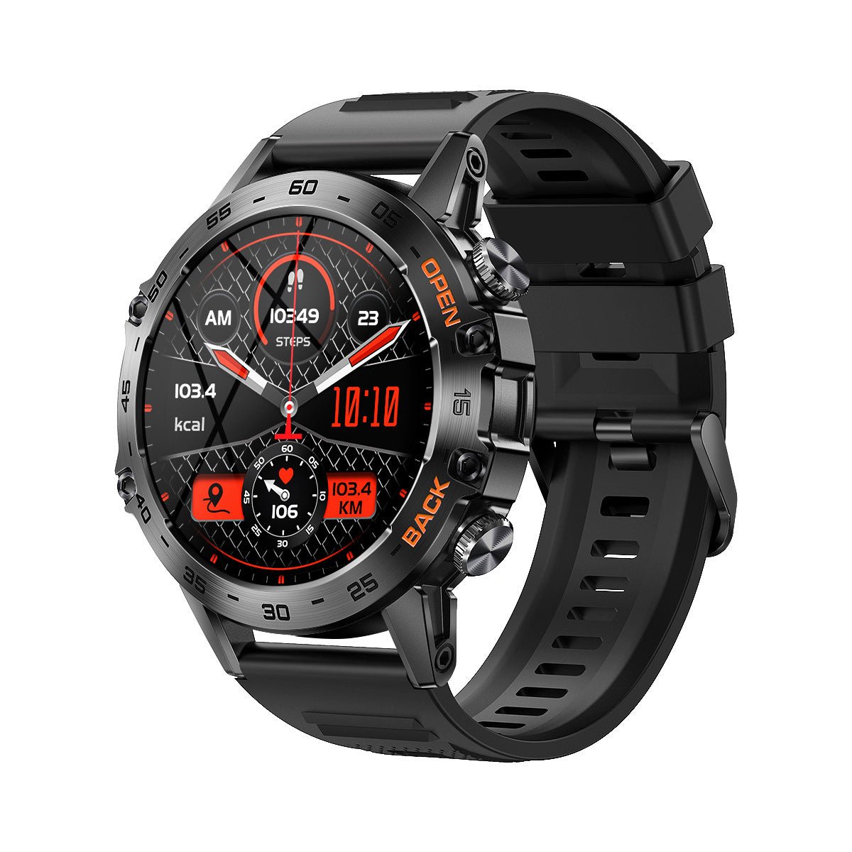 Smartware UltraEdge Waterproof Health Monitoring Smartwatch - Smart Ware Co