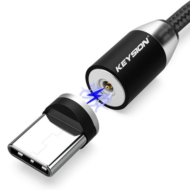 LED Magnetic USB Cable Fast Charging for all Types of Charging Port - Smart Ware Co