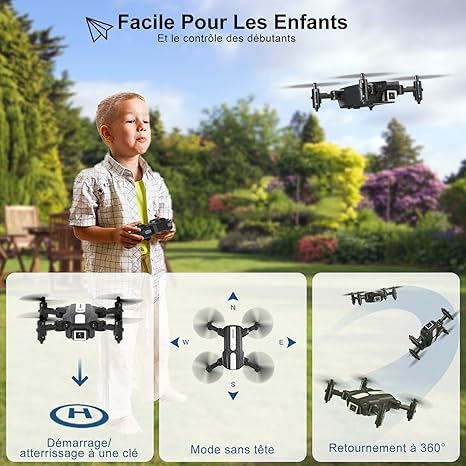 1080P HD Mini Drone with Camera – Easy FPV Drone for Kids and Beginners - US - Smart Ware Co