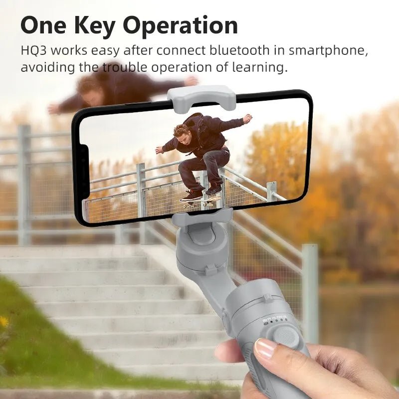 3 - Axis Gimbal Anti - Shake Stabilizer For All Smartphones - Smart Ware Co