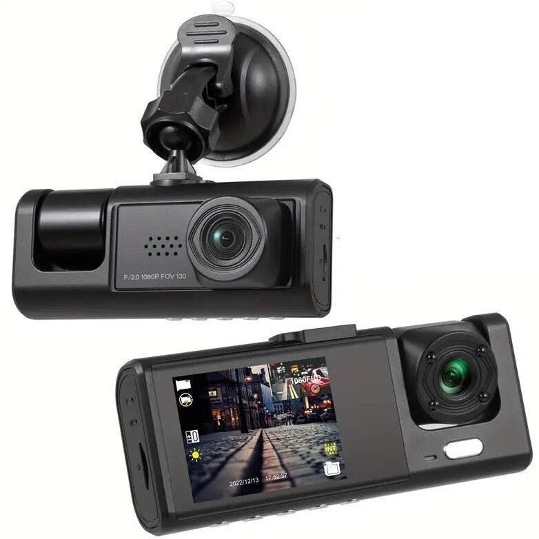 3 - Channel Recording Advanced HD Dashcam - Smart Ware Co