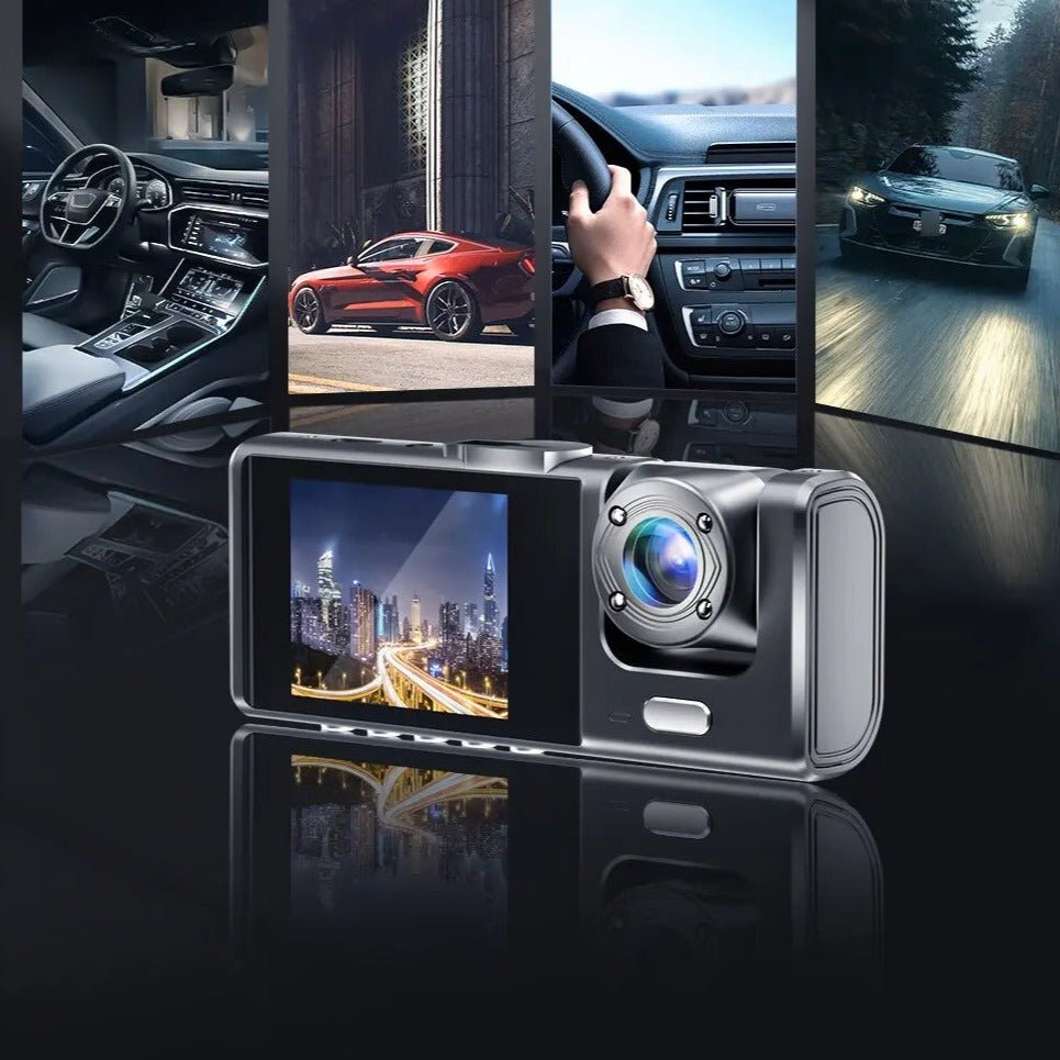 3 - Channel Recording Advanced HD Dashcam - Smart Ware Co