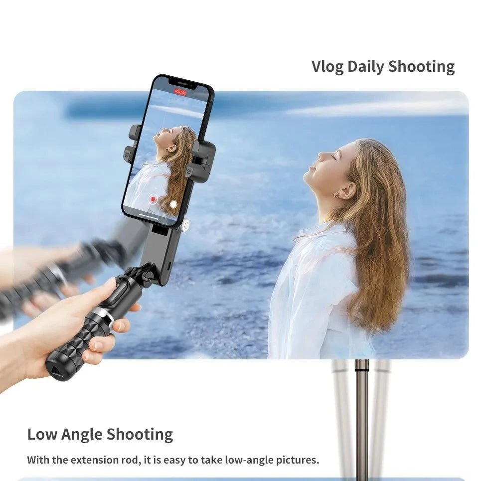 360 Rotation Shooting Mode Gimbal Stabilizer - Smart Ware Co