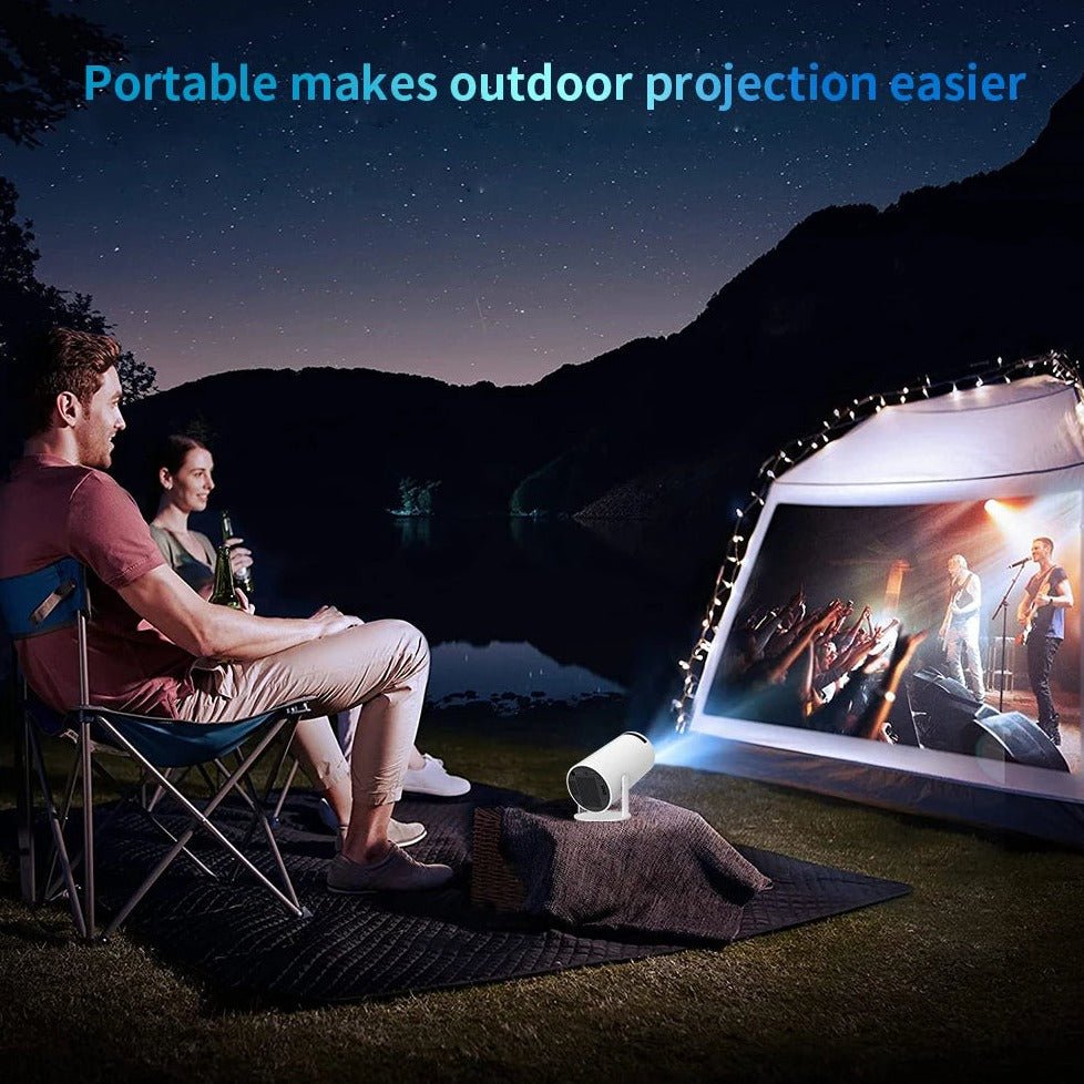 4K Display Smart Mini Portable Projector - Smart Ware Co