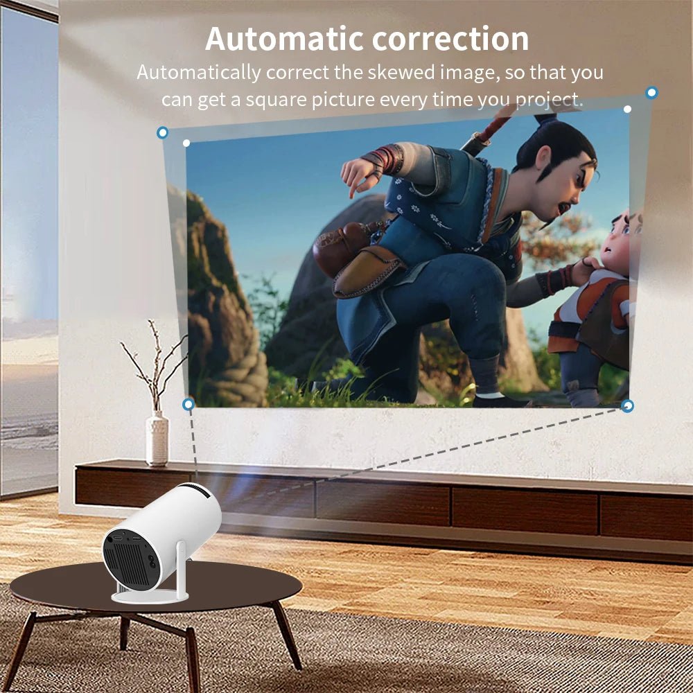 4K Display Smart Mini Portable Projector - Smart Ware Co