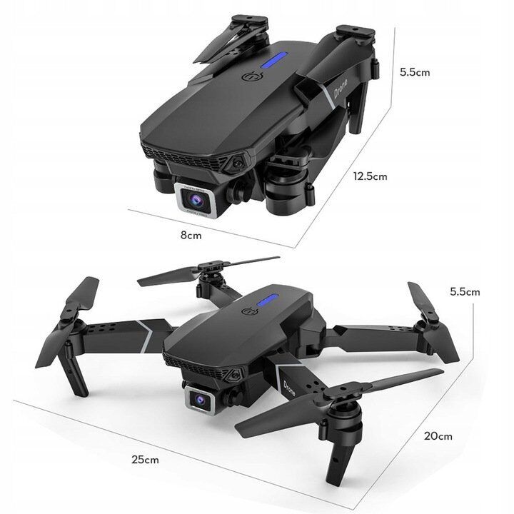 4K HD Camera Foldable Mini Drone with Dual Lens 2.4G WiFi FPV RC Quadcopter - Smart Ware Co