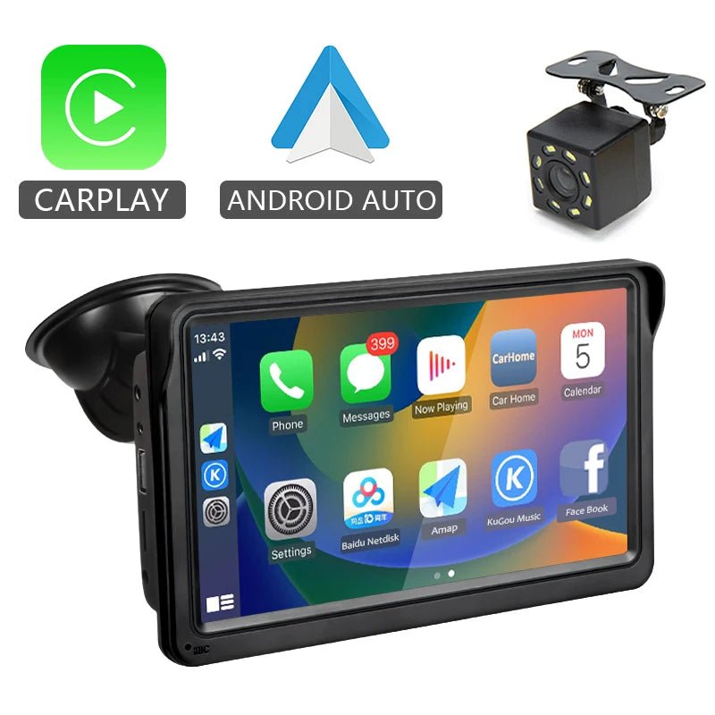 7 - Inch IPS Display Android Car Screen With Camera - Smart Ware Co
