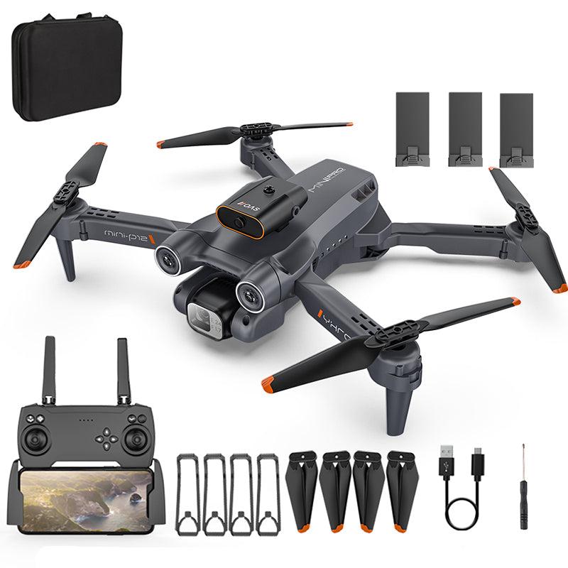 8K GPS Foldable Drone Obstacle Avoidance Dual HD Camera Brushless RC Quadcopter - Smart Ware Co