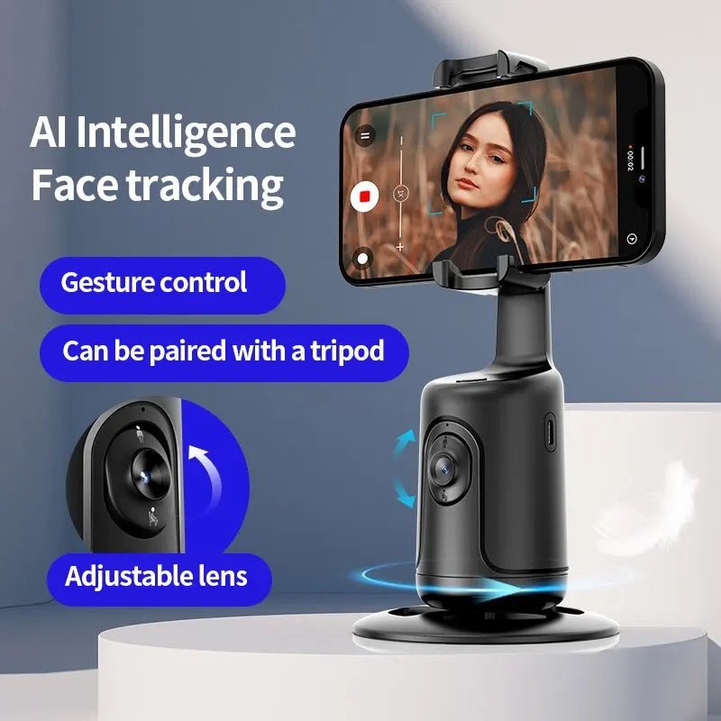 Ai Automatic Intelligent Tracking 360° Rotation Gimbal - Smart Ware Co