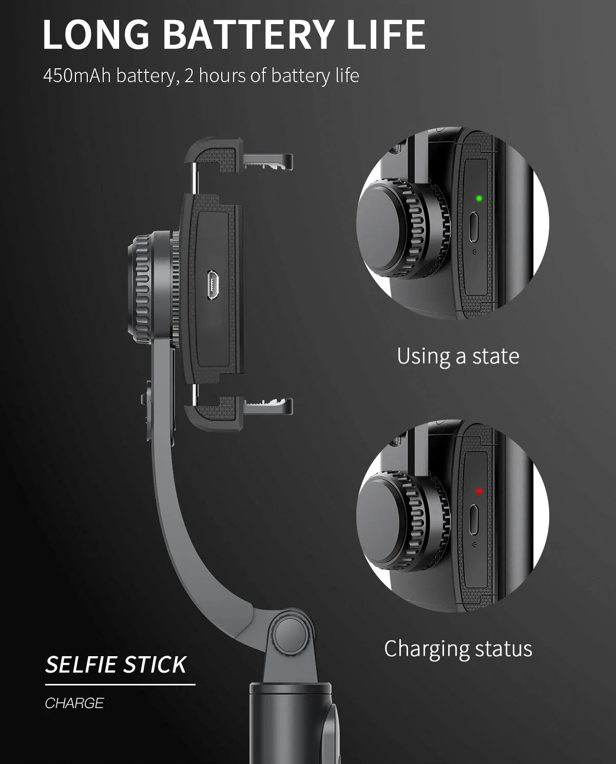 Anti - Shake Handheld Selfie Stick Tripod - Smart Ware Co