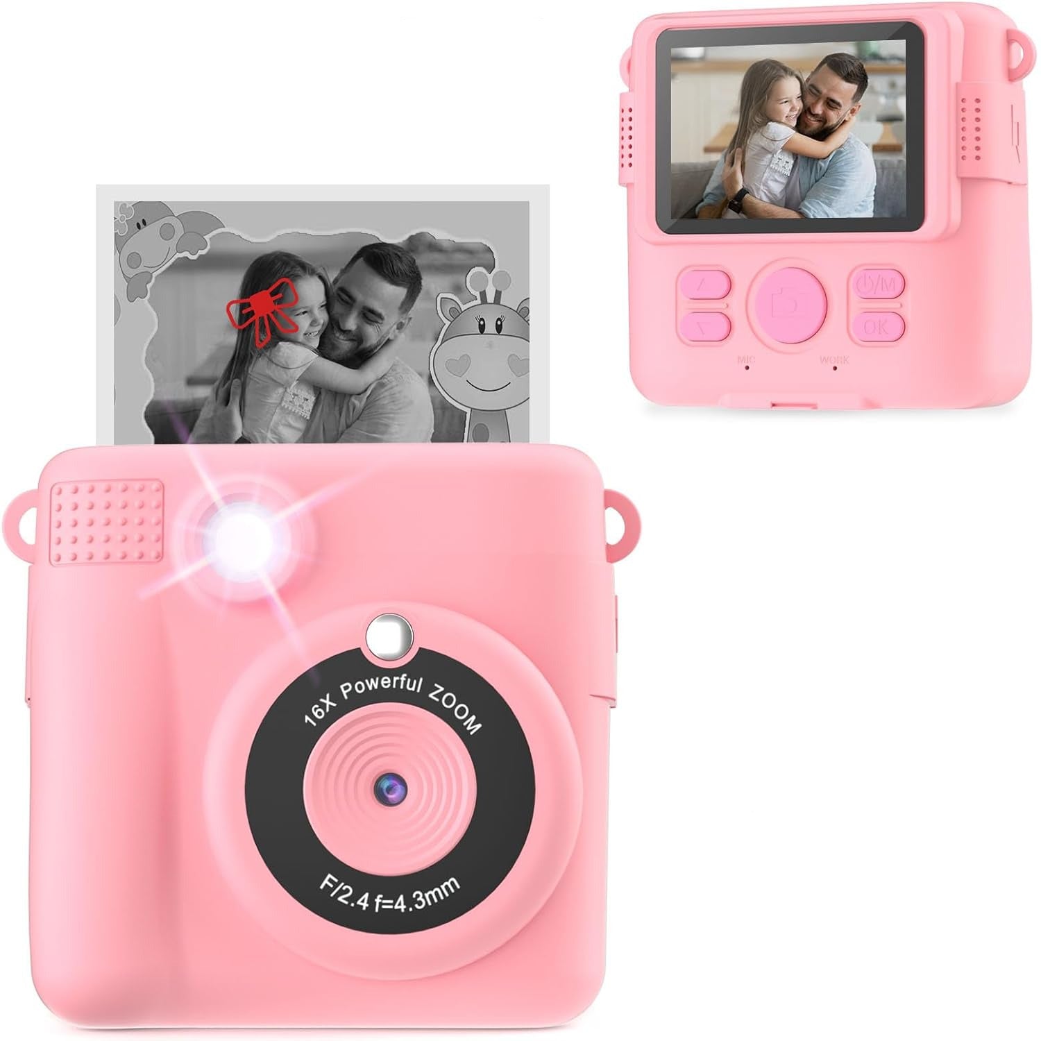 Children Digital Instant Handheld Instant Digital Camera - Smart Ware Co