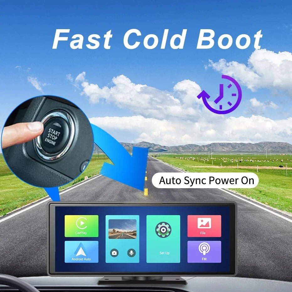 Dual Lens Multimedia Android Car Screen - Smart Ware Co