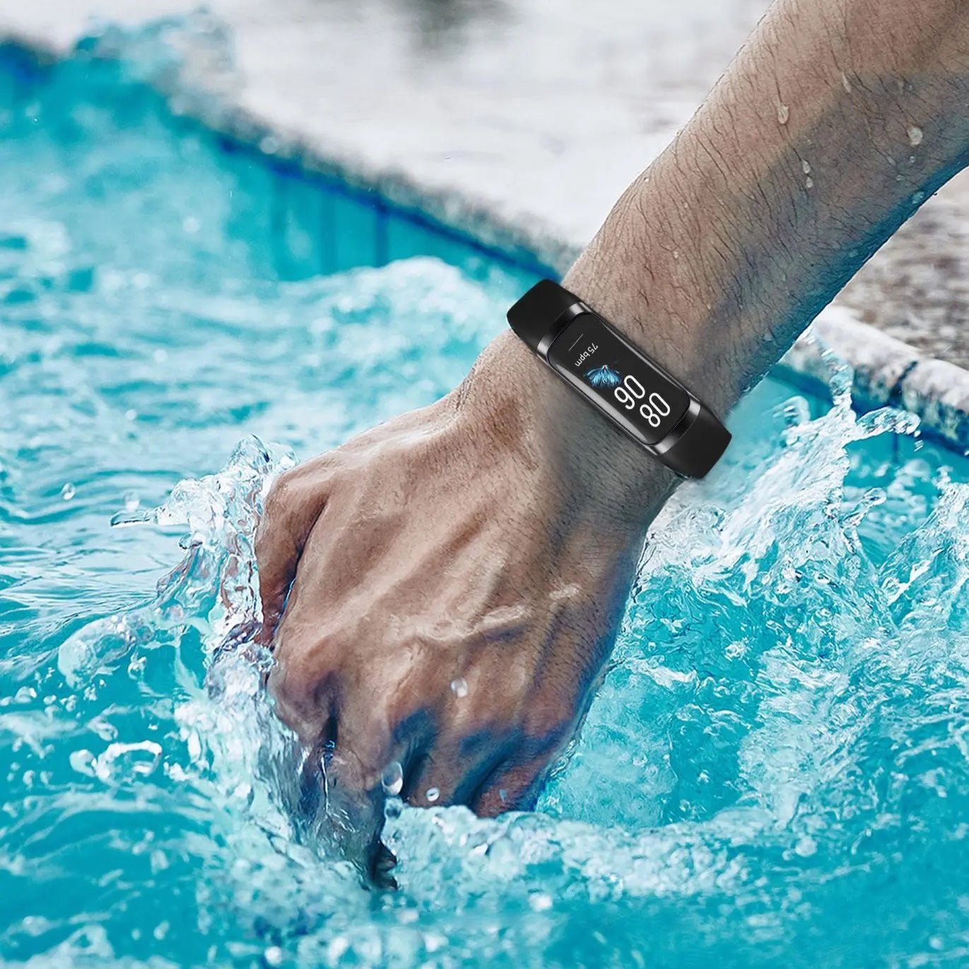 Fitbit Style Waterproof Smart Fitness Tracker With Heart Rate - Smart Ware Co