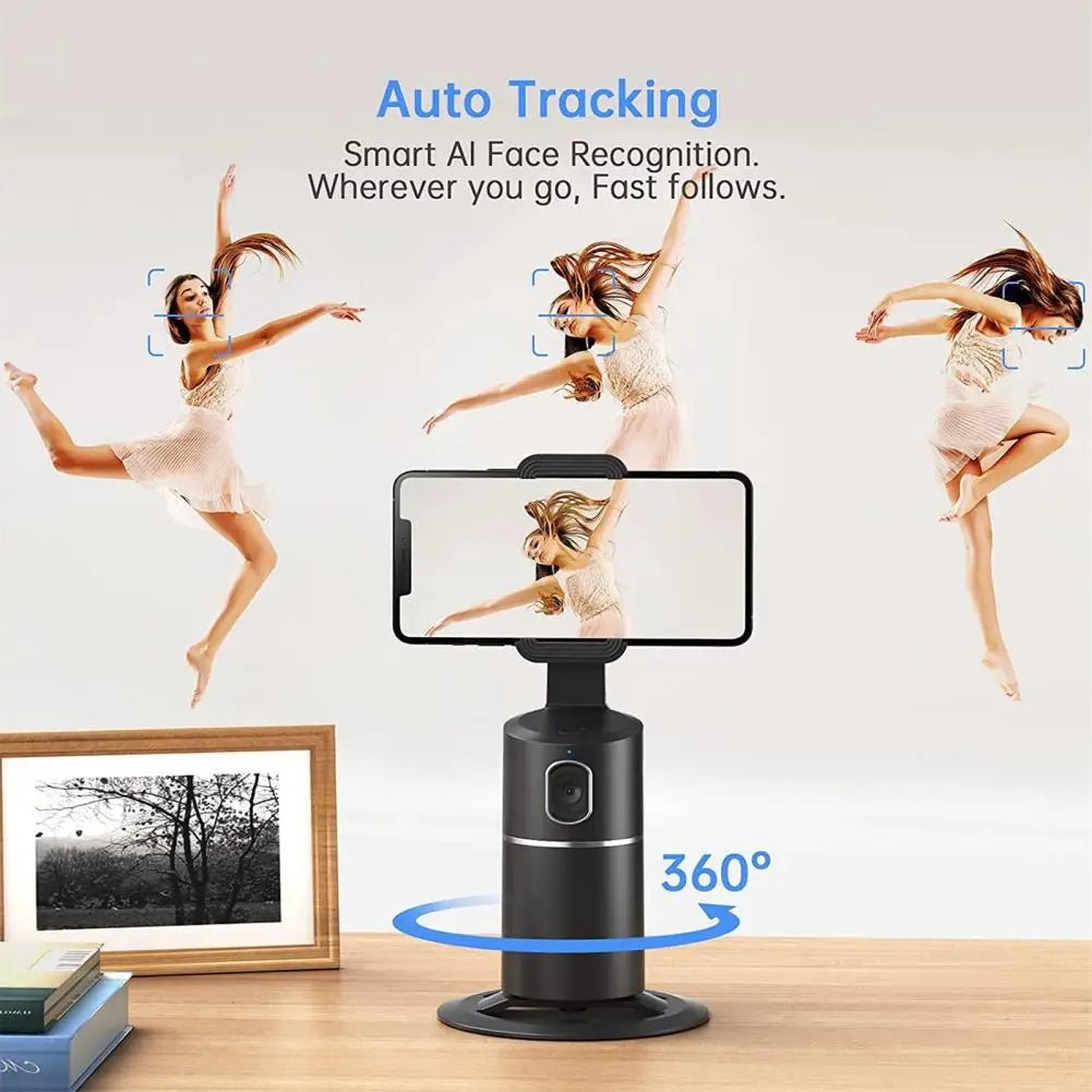 Multi - Functional Auto Tracking Selfie Stick, Gimbal & Tripod - Smart Ware Co