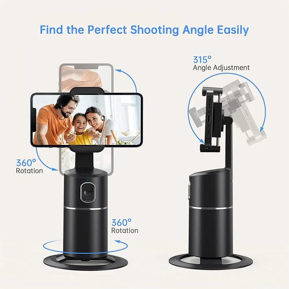 Multi - Functional Auto Tracking Selfie Stick, Gimbal & Tripod - Smart Ware Co