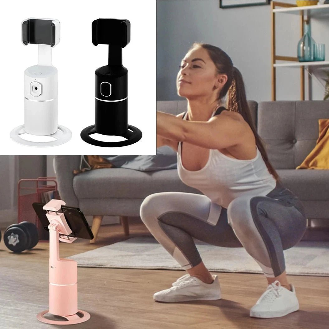 Multi - Functional Auto Tracking Selfie Stick, Gimbal & Tripod - Smart Ware Co