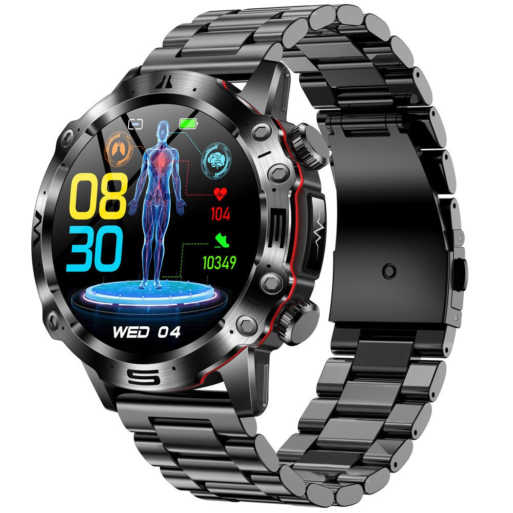 Smart Ware Pulse 2 High - End ECG PPG and Blood Glucose Monitoring Smart Watch - Smart Ware Co