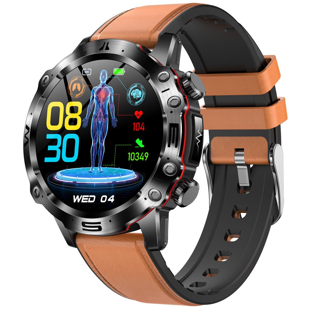 Smart Ware Pulse 2 High - End ECG PPG and Blood Glucose Monitoring Smart Watch - Smart Ware Co