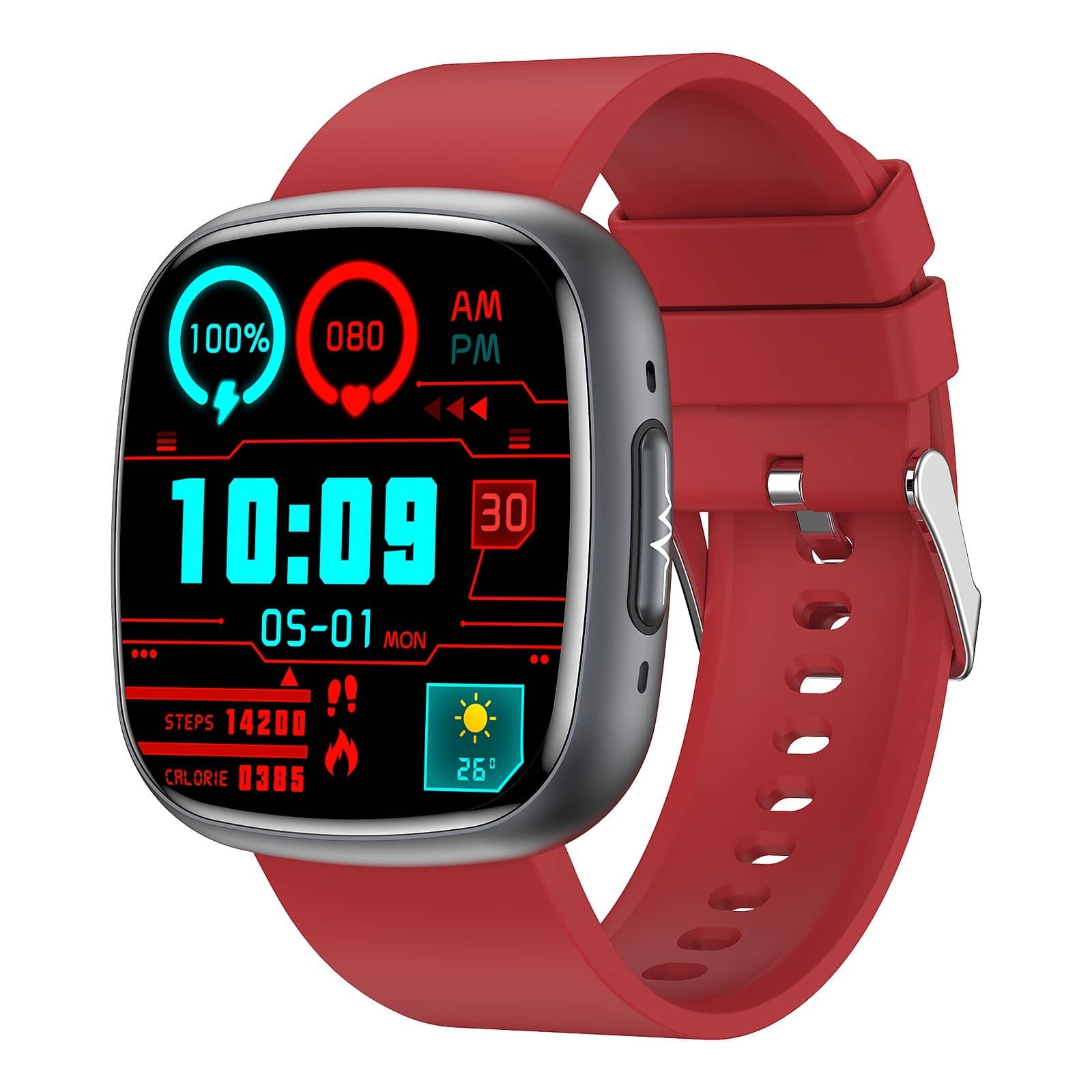 SmartWare Orbit Waterproof Fitness Tracker Heart Rate Monitor Smart Watch - Smart Ware Co