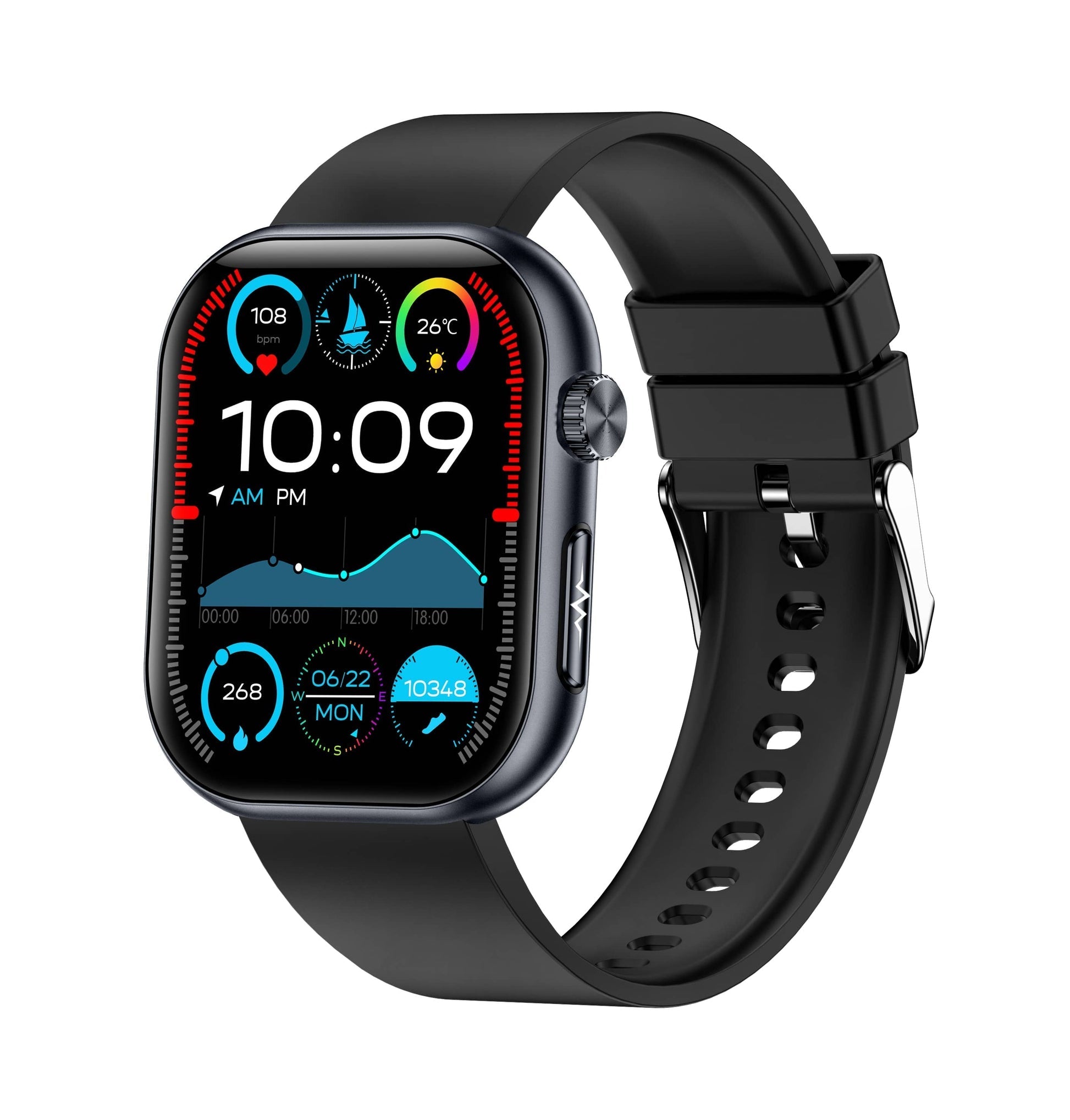 Smartware QuickFit Waterproof Health & Fitness Tracker Smart Watch - Smart Ware Co