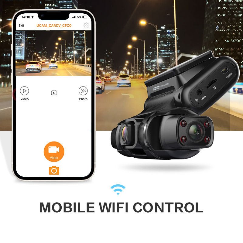 SmartWare Vision 360° Protection Quad Channel Dash Camera - Smart Ware Co