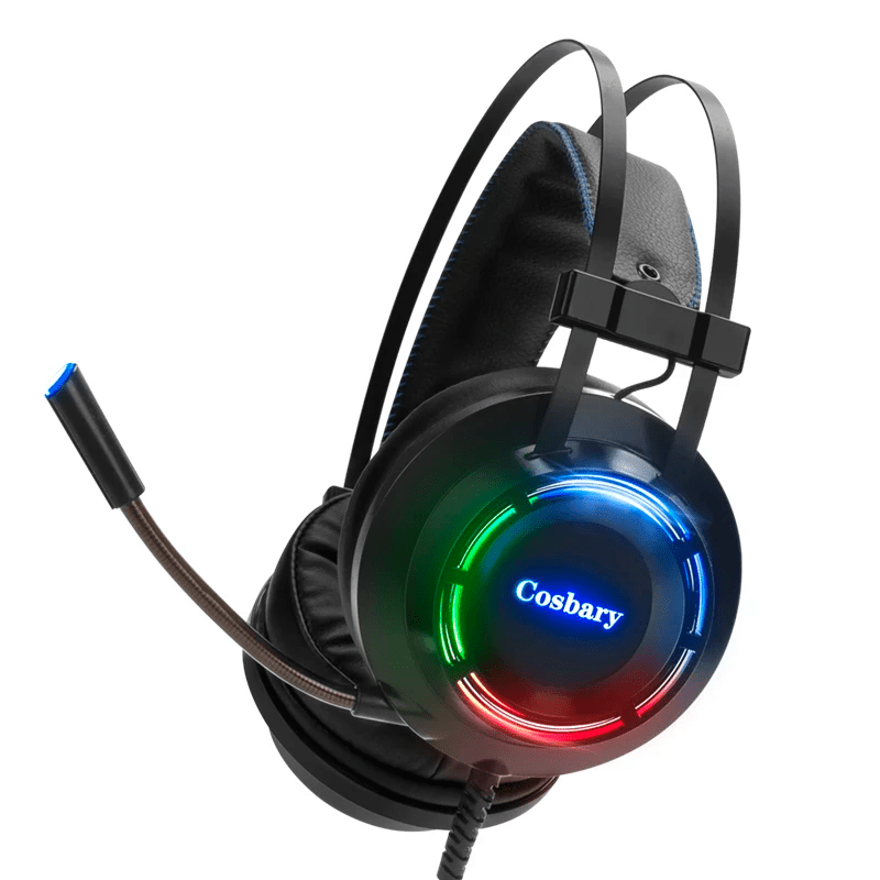 7.1 Professional Surround Sound RGB Light Gaming Headset for Computer or Laptop - Smart Ware Co