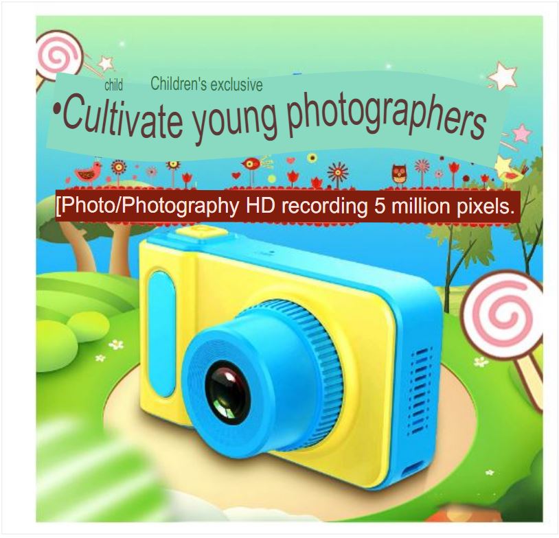 Automatic Children Kids Digital Camera Full HD - Smart Ware Co