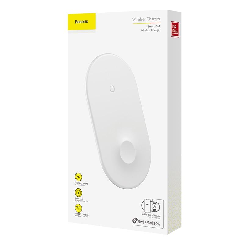 Baseus 2 in 1 Qi Wireless Charger - Smart Ware Co