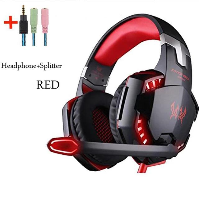 Big Gaming Headsets with Mic for PC Gamer Laptop PS4 X - BOX - Smart Ware Co