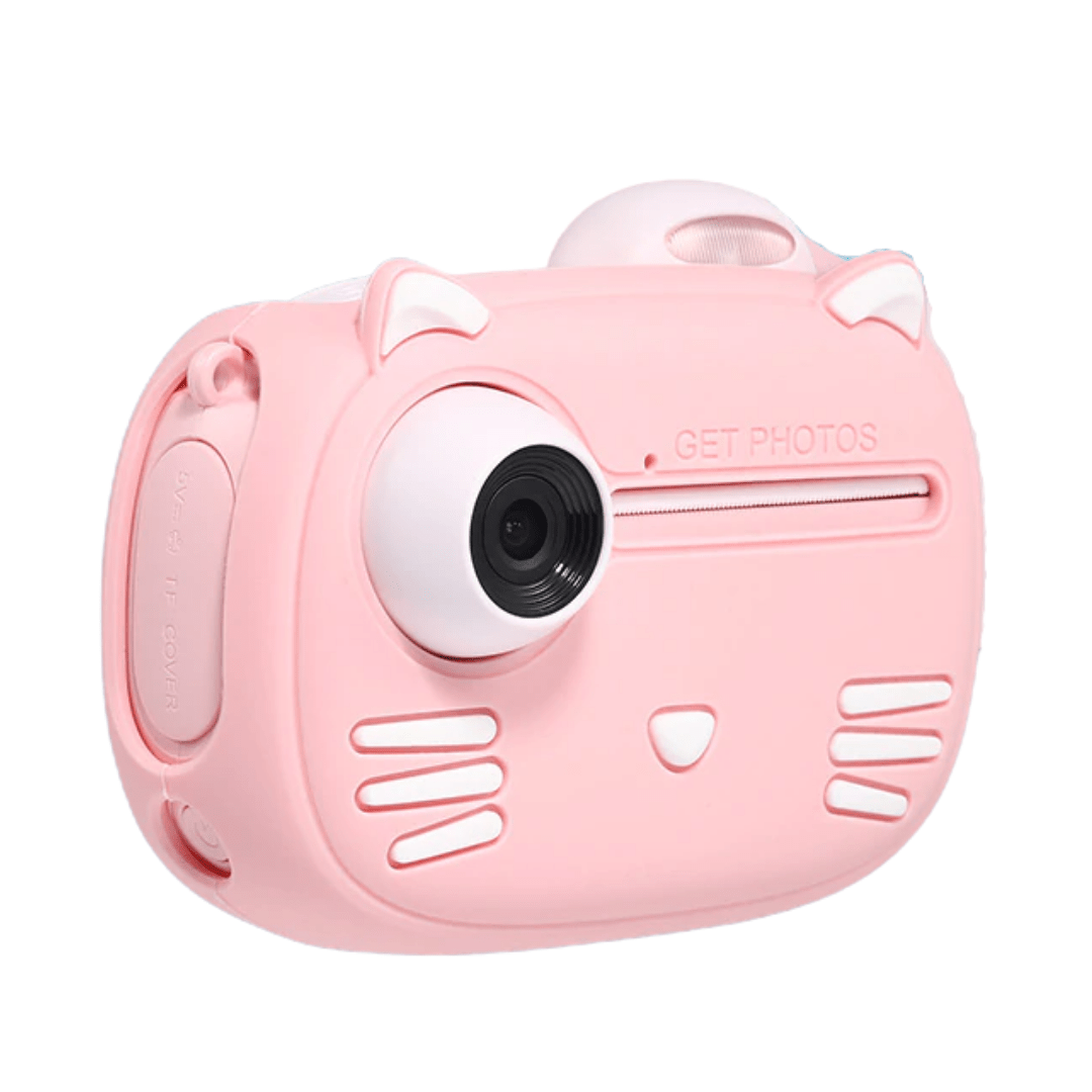 Cat Design Kids Instant Print Digital Camera - Smart Ware Co