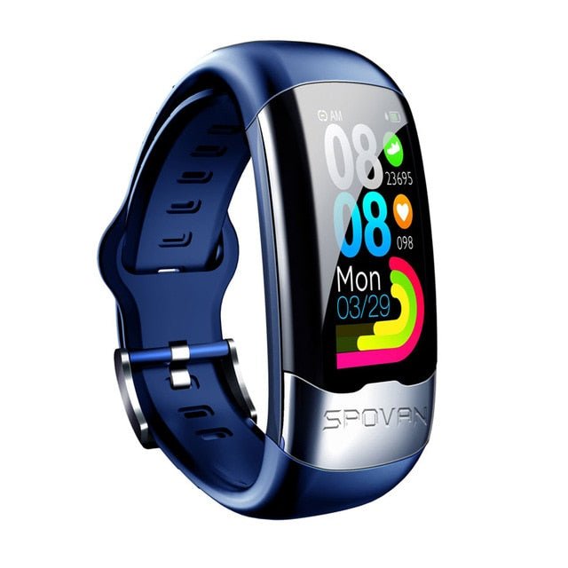 ECG PPG Smart Bracelet HRV Heart Rate Blood Pressure Monitor Smart Band Men IP67 Waterproof SportBands - Smart Ware Co