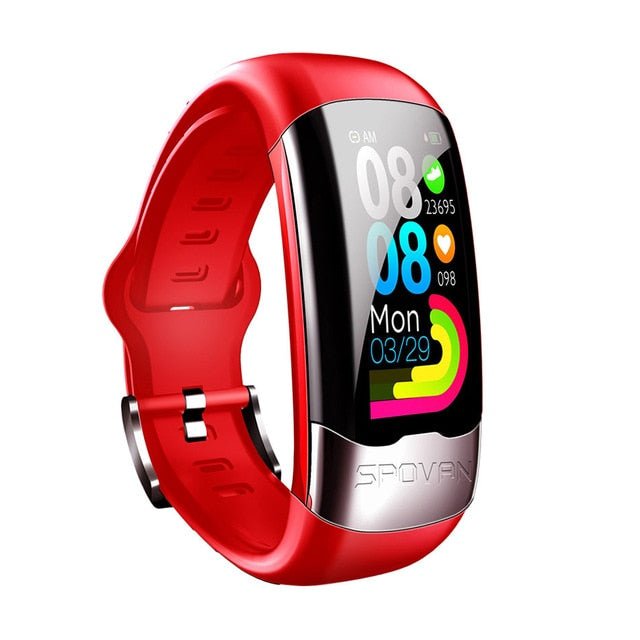 ECG PPG Smart Bracelet HRV Heart Rate Blood Pressure Monitor Smart Band Men IP67 Waterproof SportBands - Smart Ware Co