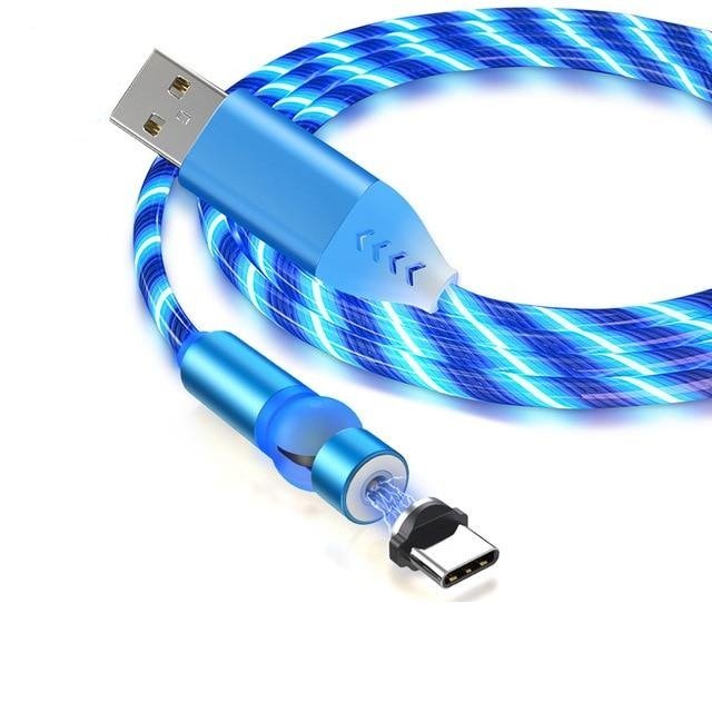 Glowing Cable Mobile Phone Fast Charging Cables for all Types of Smartphone - Smart Ware Co