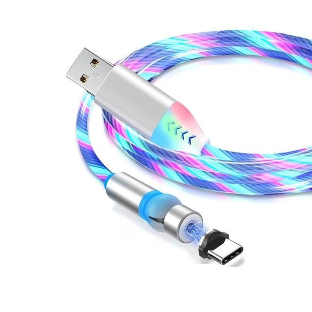 Glowing Cable Mobile Phone Fast Charging Cables for all Types of Smartphone - Smart Ware Co