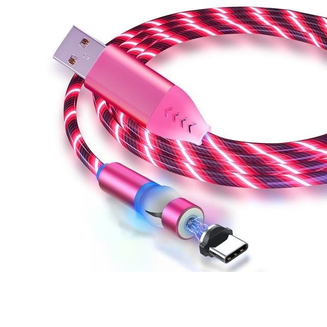 Glowing Cable Mobile Phone Fast Charging Cables for all Types of Smartphone - Smart Ware Co