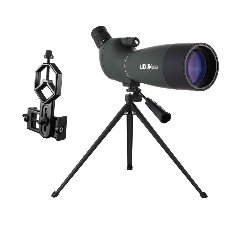 High Definition Angled Spotting Scope with Tripod and Phone Adapter - Smart Ware Co