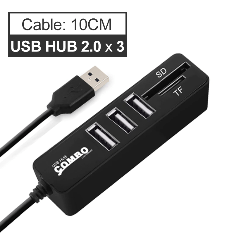 High Speed Multi Function USB Hub Splitter - Smart Ware Co