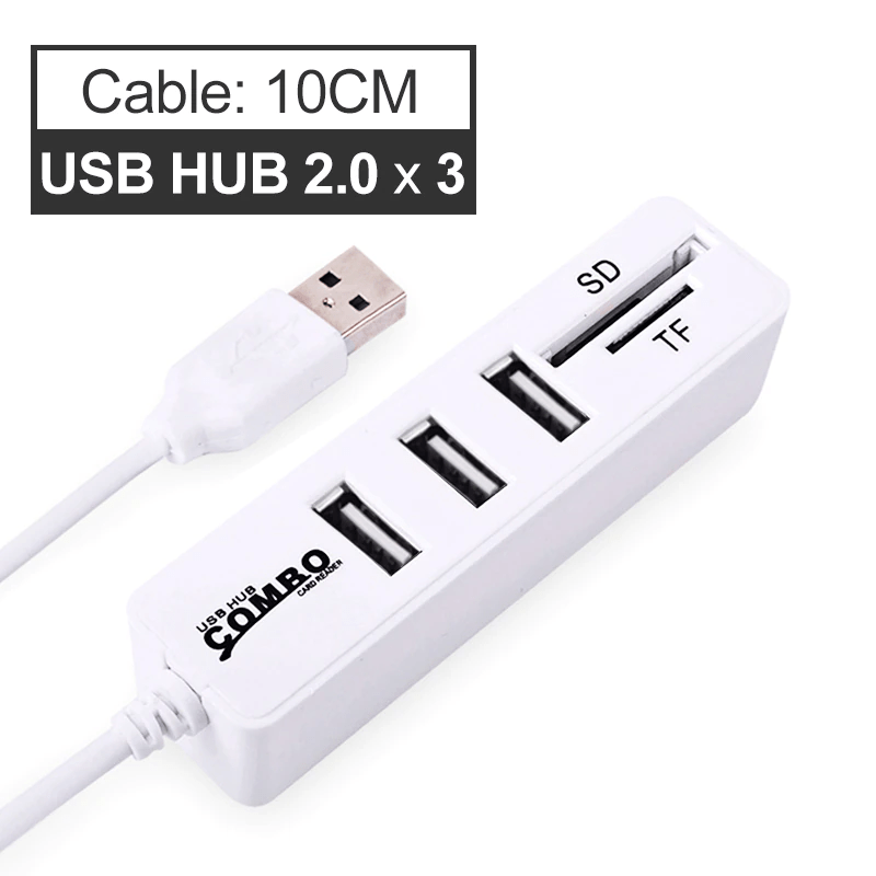 High Speed Multi Function USB Hub Splitter - Smart Ware Co