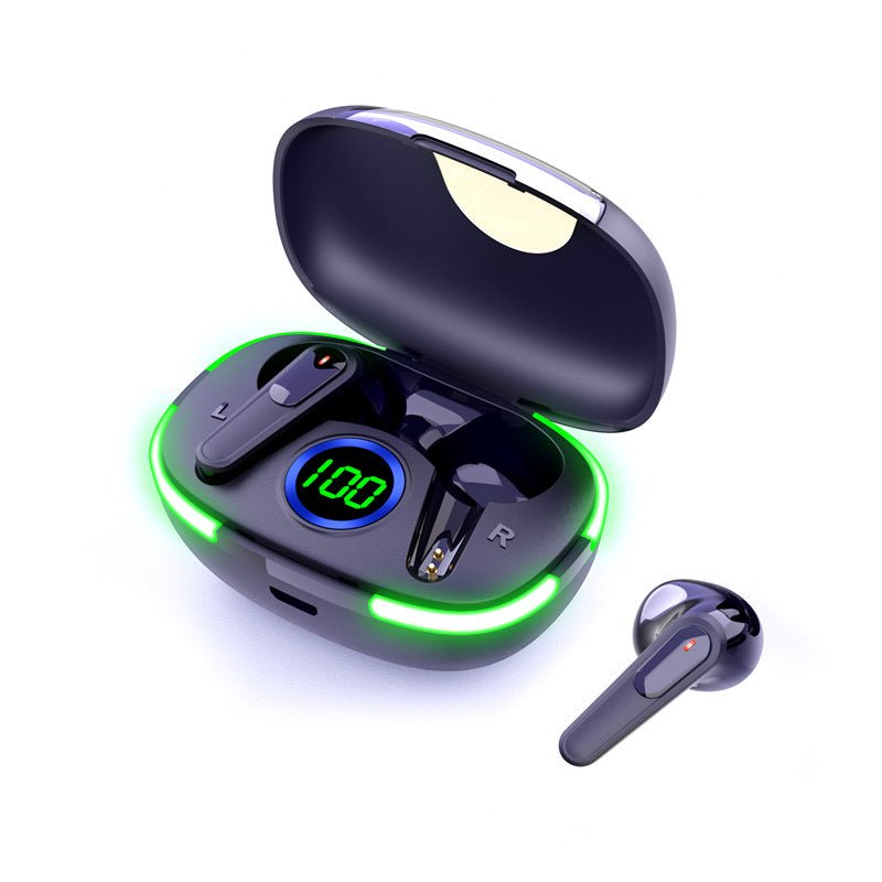 LED Display Low Latency Waterproof Earphones With Charging Case - Smart Ware Co