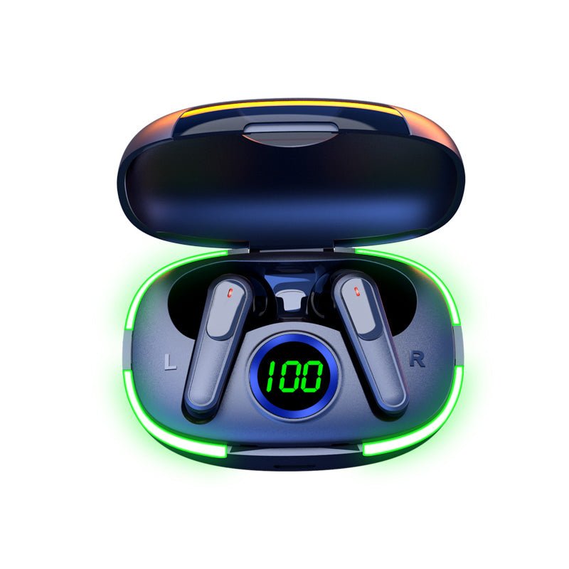 LED Display Low Latency Waterproof Earphones With Charging Case - Smart Ware Co