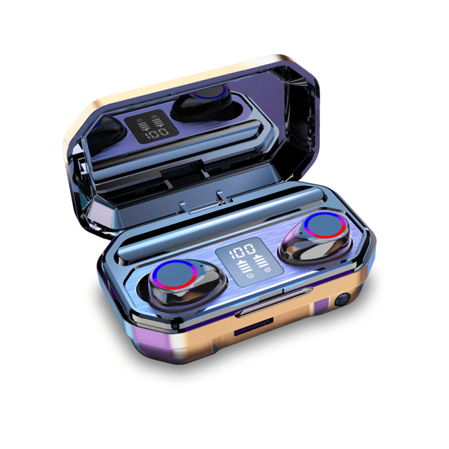 LED Display Wireless Earbuds With Power bank 9D & Surround Sound - Smart Ware Co