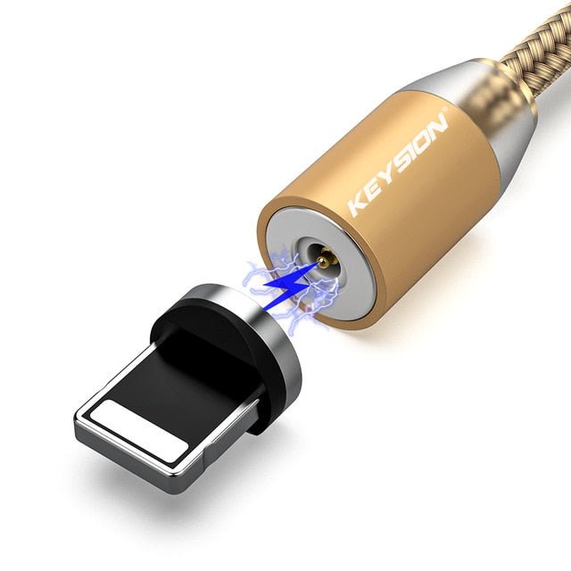 LED Magnetic USB Cable Fast Charging for all Types of Charging Port - Smart Ware Co