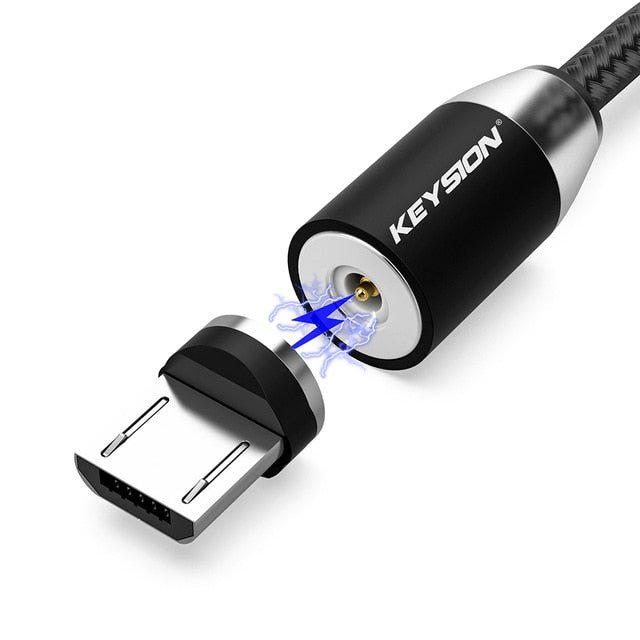 LED Magnetic USB Cable Fast Charging for all Types of Charging Port - Smart Ware Co