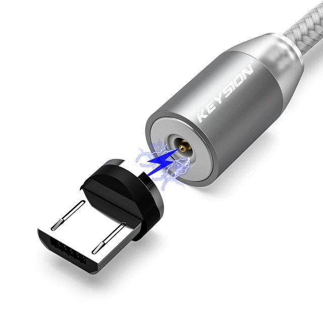 LED Magnetic USB Cable Fast Charging for all Types of Charging Port - Smart Ware Co
