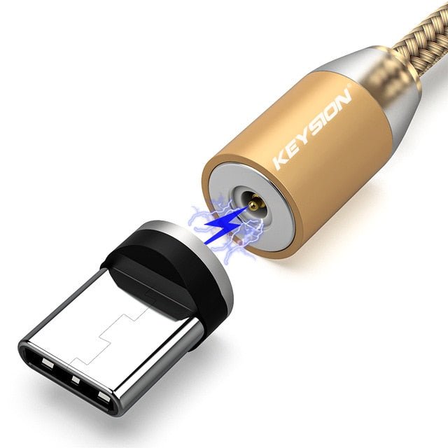 LED Magnetic USB Cable Fast Charging for all Types of Charging Port - Smart Ware Co