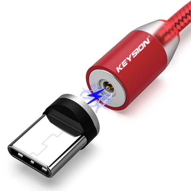 LED Magnetic USB Cable Fast Charging for all Types of Charging Port - Smart Ware Co