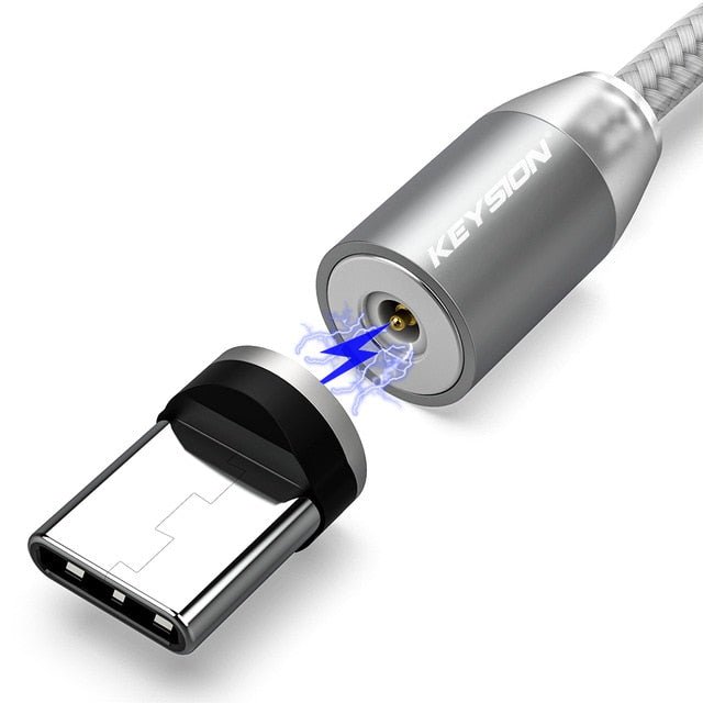LED Magnetic USB Cable Fast Charging for all Types of Charging Port - Smart Ware Co