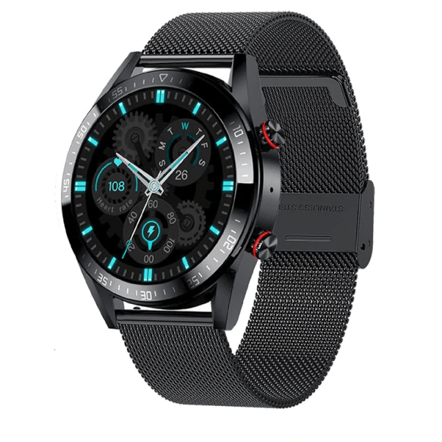 Mens Luxury AMOLED HD Screen Business Smart watch with Steel Strap - Smart Ware Co