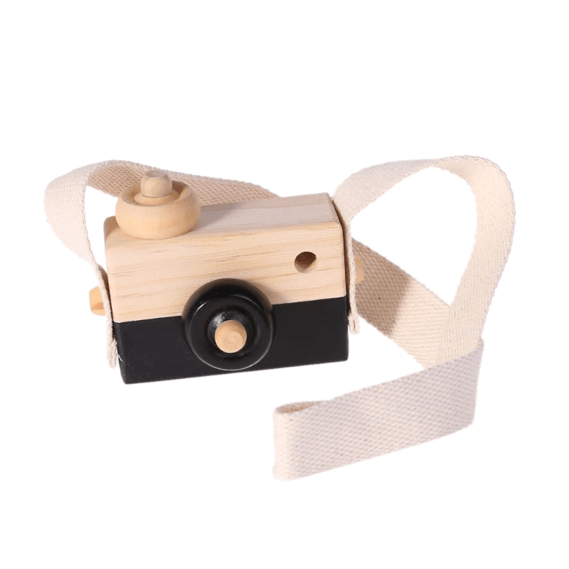 Mini Hanging Wooden Camera Toy for Kids - Smart Ware Co