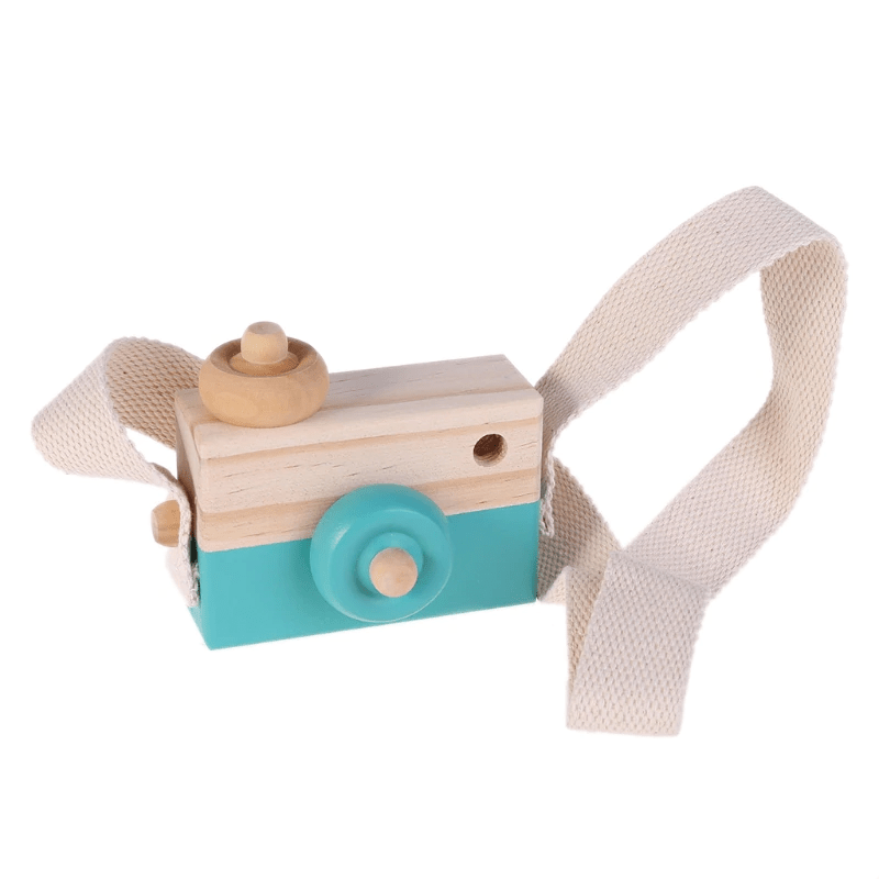 Mini Hanging Wooden Camera Toy for Kids - Smart Ware Co